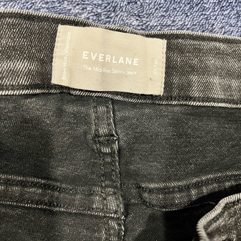 Everlane Mid Rise Skinny Jean - 35 Tall